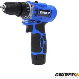 دریل شارژی ویوارکس مدل VR1215V-2B ظرفیت ۱۲ ولت با ۲ باتری اتوماتیک
