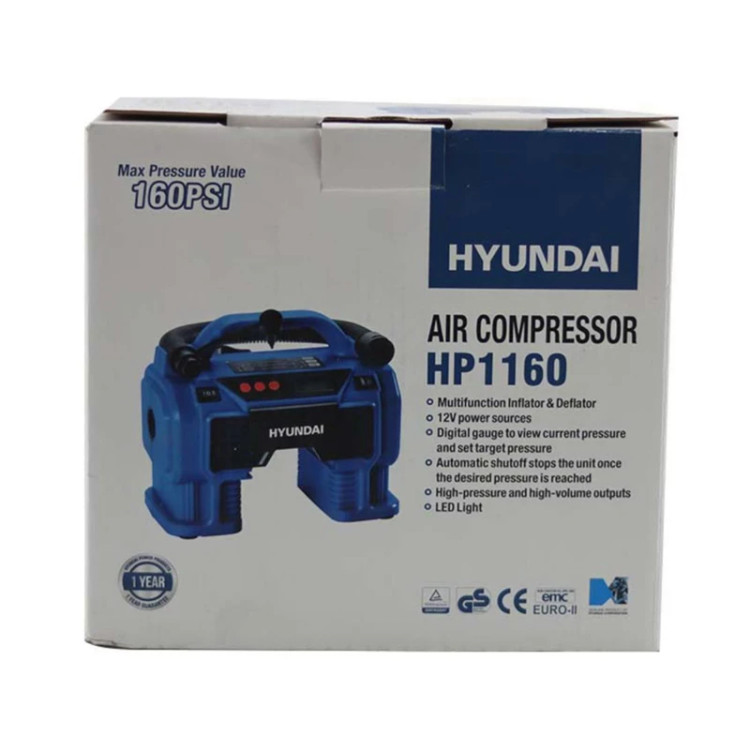 کمپرسور هوا فندکی هیوندای مدل HP1160